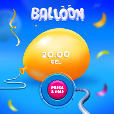 Balloon gameplay - mecánicas del juego balloon boom con multiplicador y globo en ascenso
